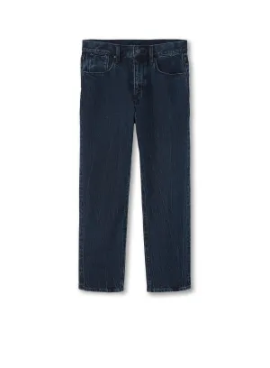 Tapered Relaxed Jean (Dark Indigo)