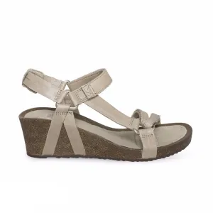 Teva Ysidro Universal Wedge Taupe Sandals