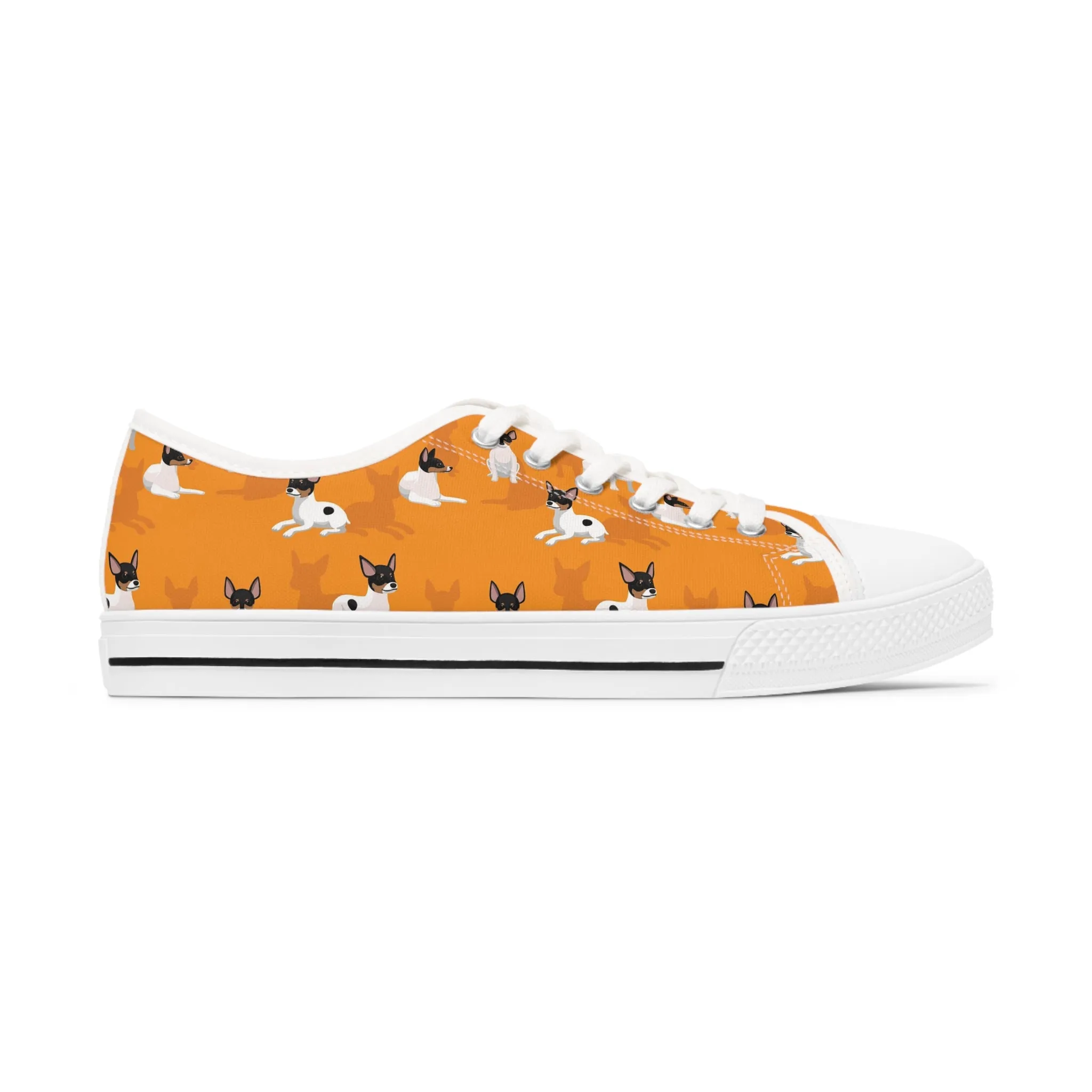 Toy Fox Terrier Women's Low Top Sneakers