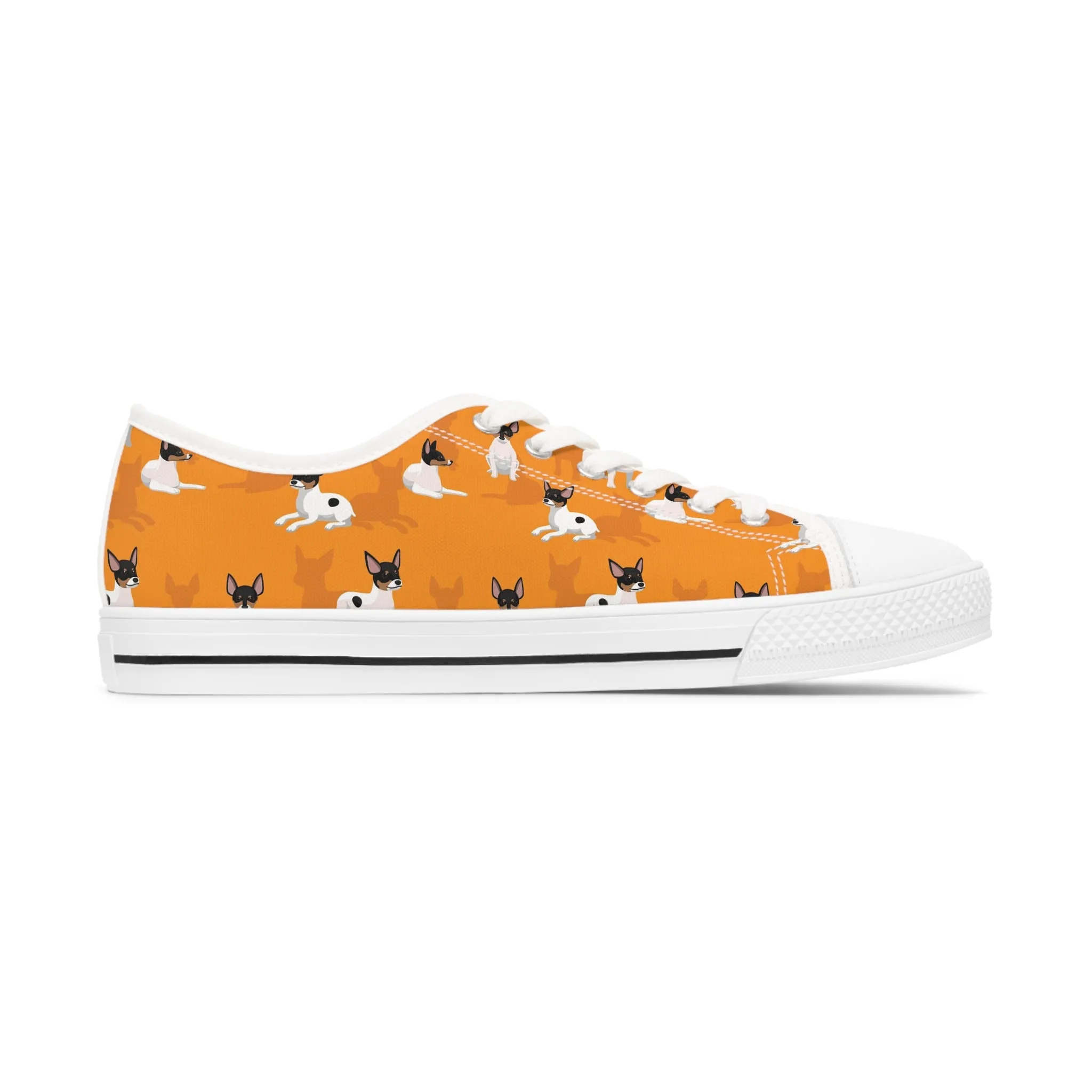 Toy Fox Terrier Women's Low Top Sneakers