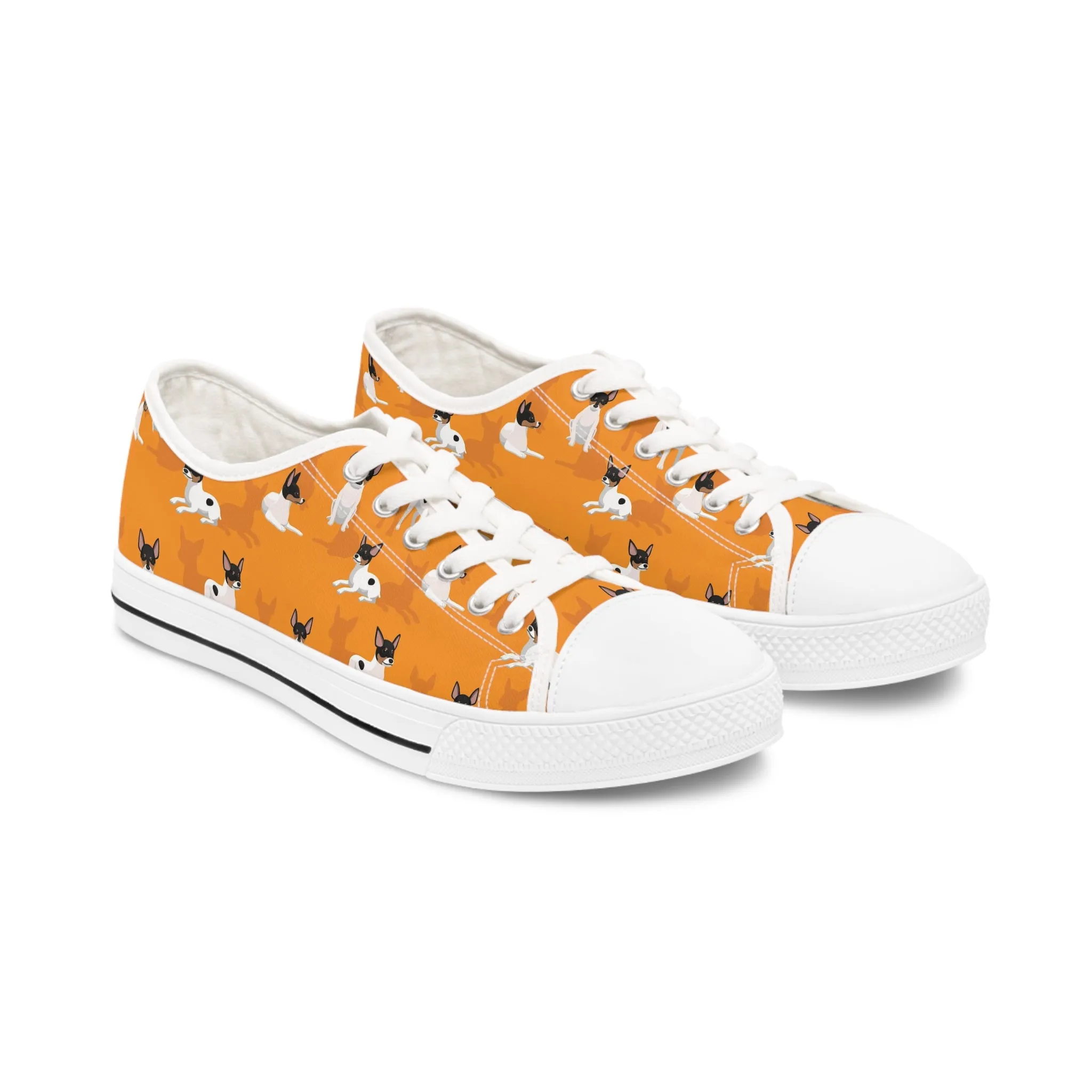 Toy Fox Terrier Women's Low Top Sneakers