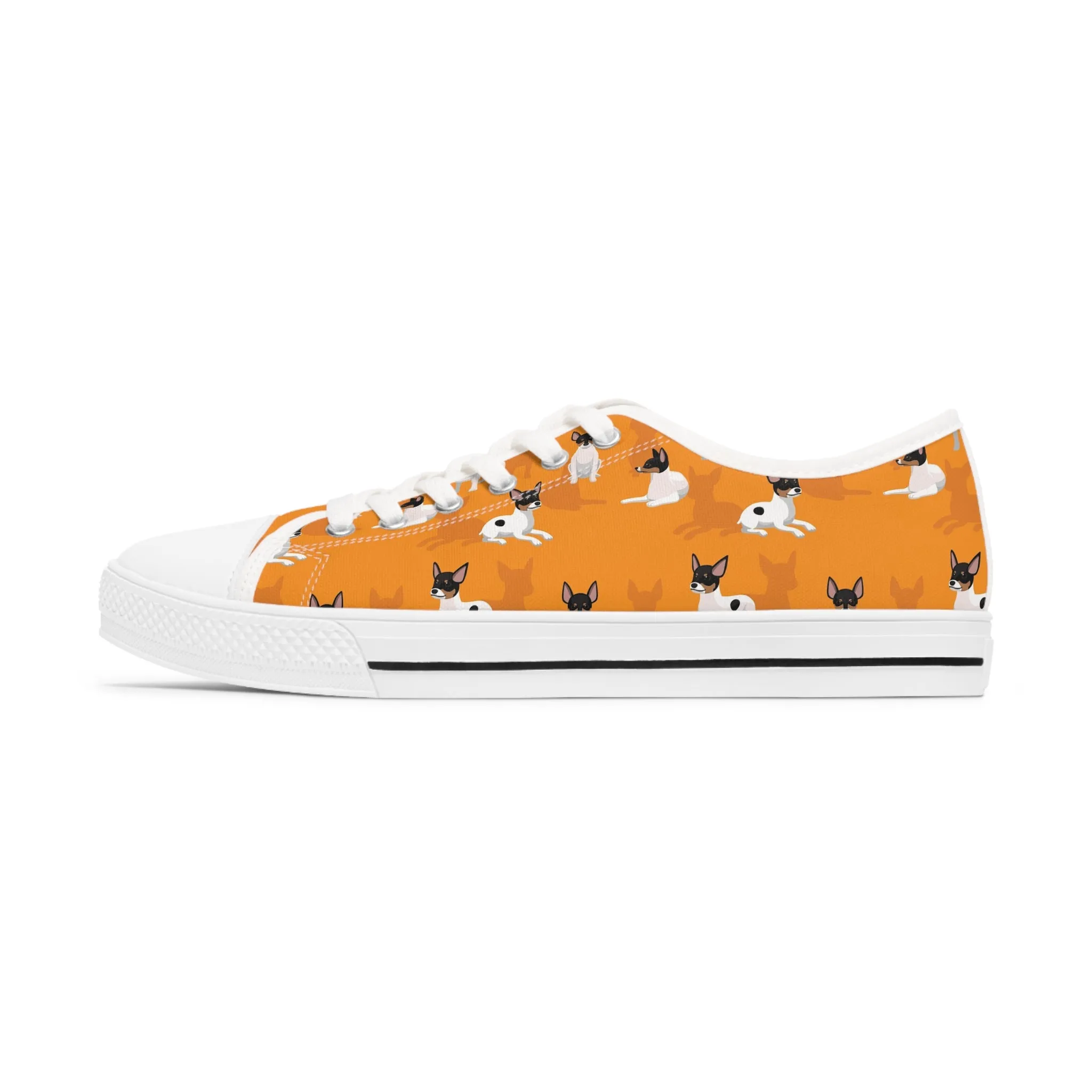 Toy Fox Terrier Women's Low Top Sneakers