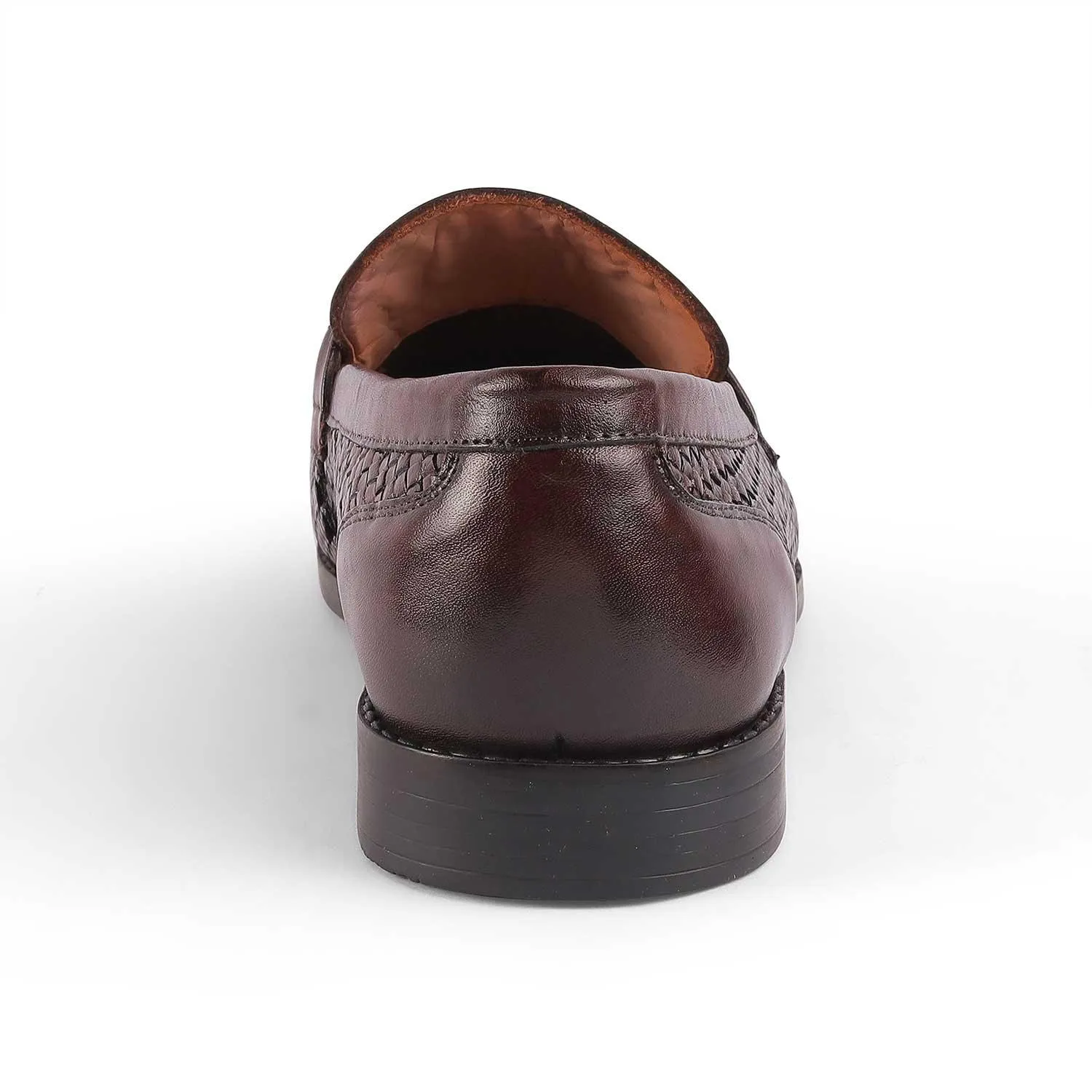 Tresmode Julio Brown Men's Leather Loafers