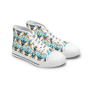 Tribal Pattern Women's High Top Sneakers