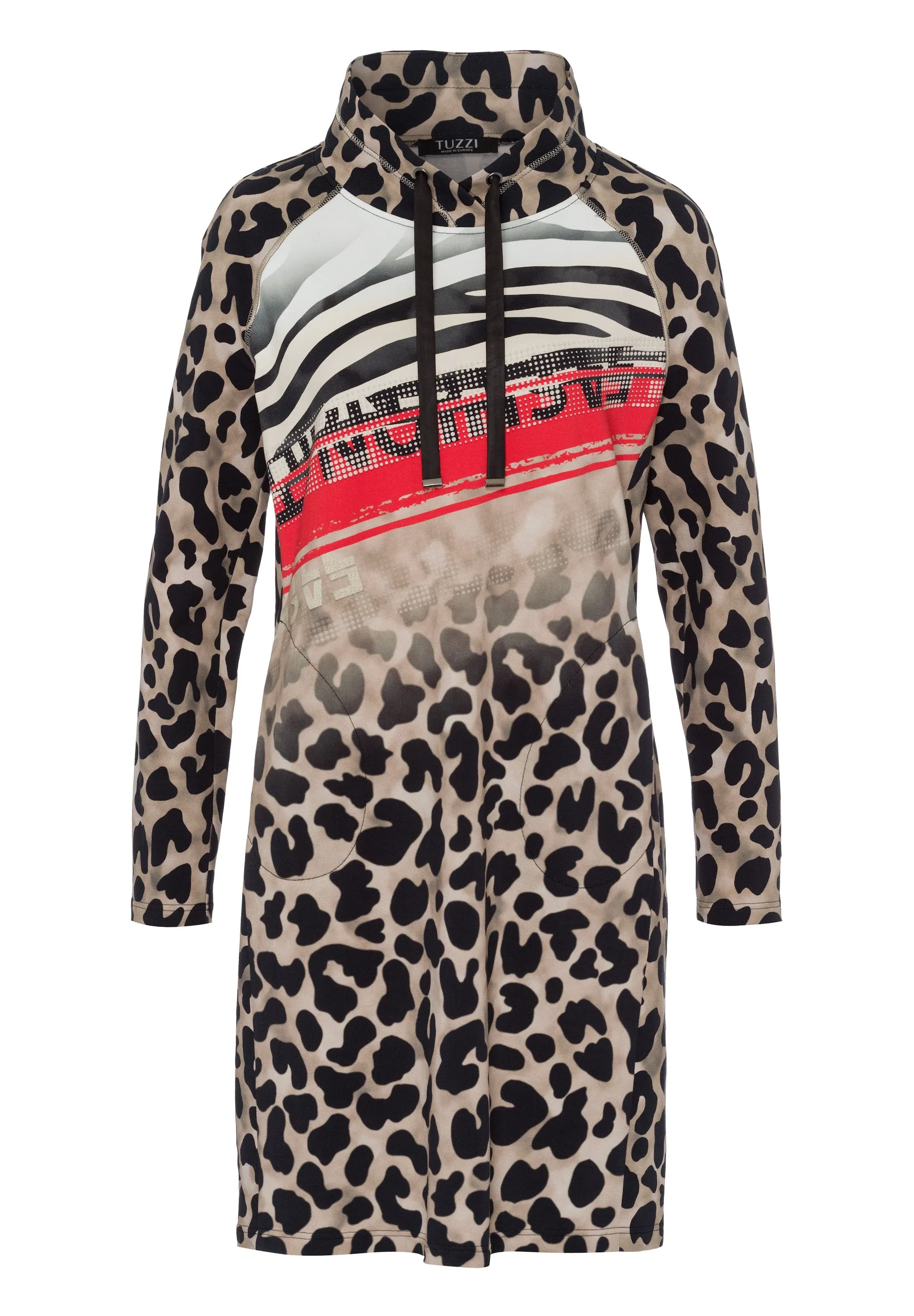 Tuzzi Fearless Attitude Leopard Print Dress