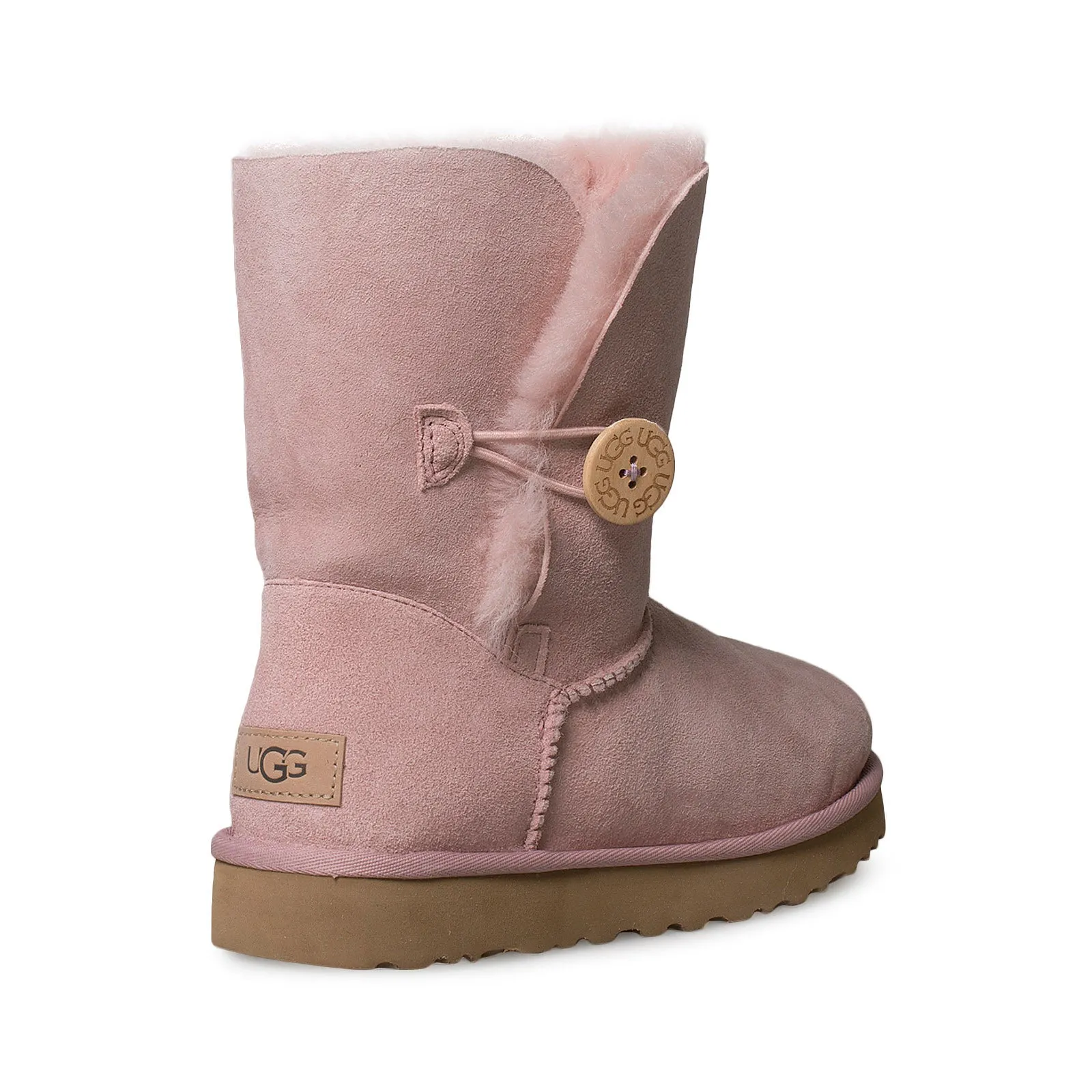 UGG Bailey Button II Pink Crystal Boots - Women's