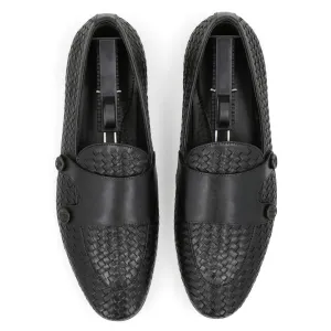 Unique Patterned Double Monks-Black