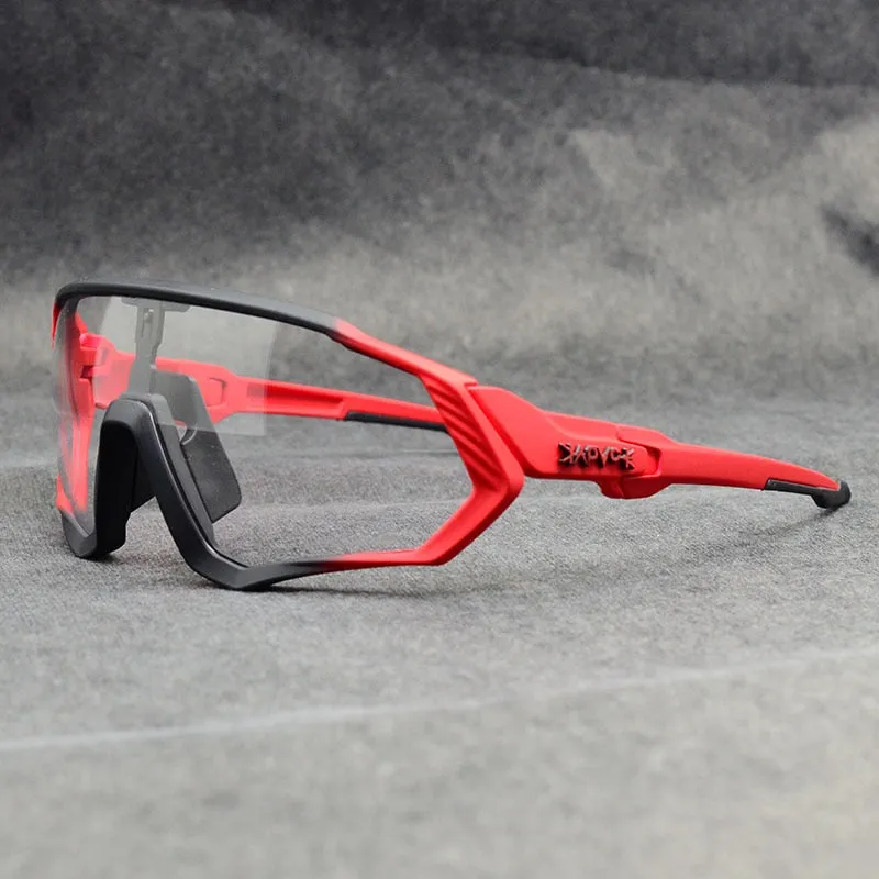 Unisex Photochromic UV400 Discoloration Outdoor Cycling Sports Eyewear