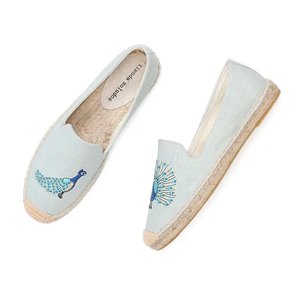 USS Shoes Olga Women's Embroidery Espadrilles