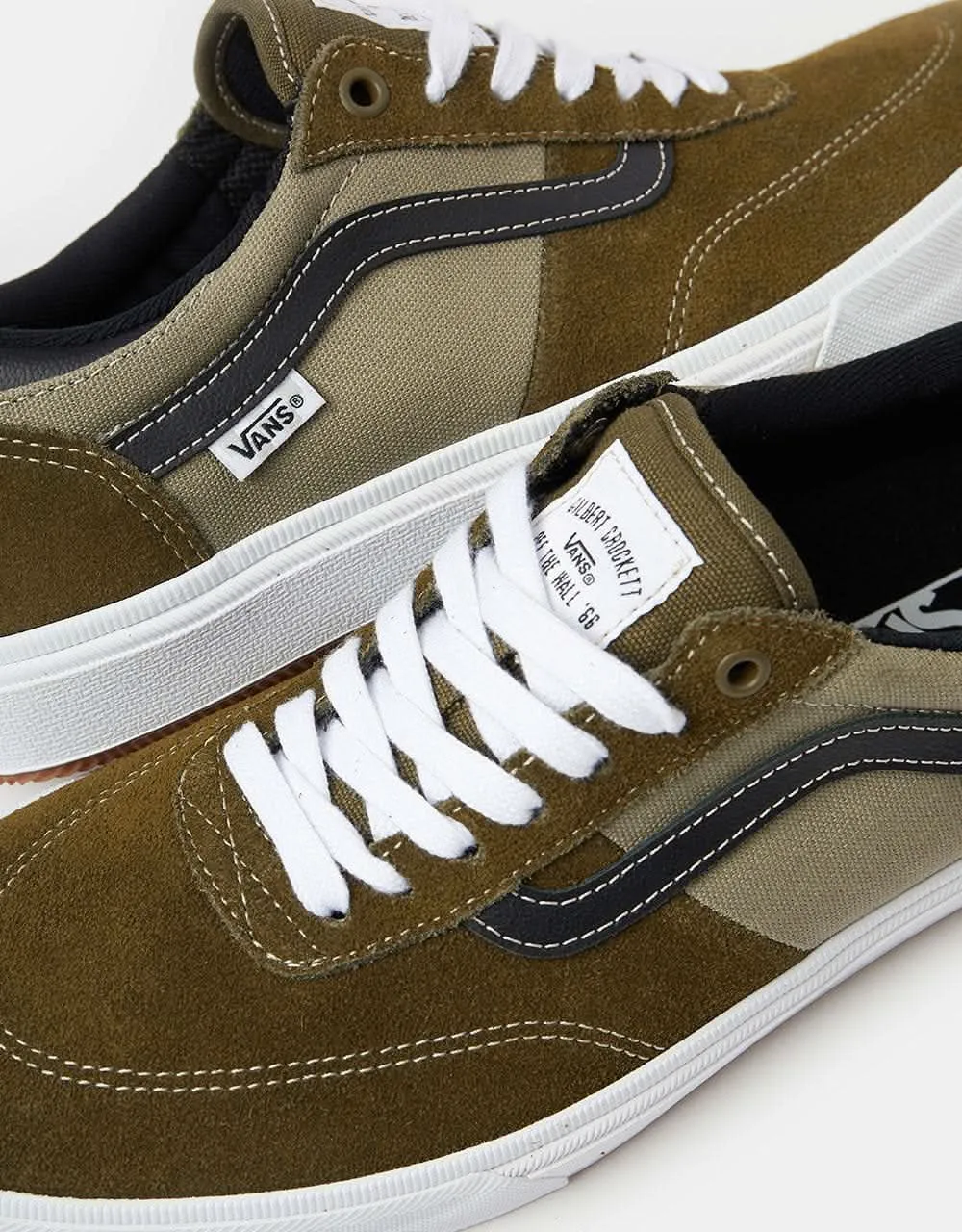 Vans Gilbert Crockett Skate Shoes - Dark Olive