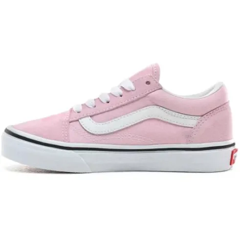 Vans Kid's Old Skool GS Shoes - Lilac Snow / True White