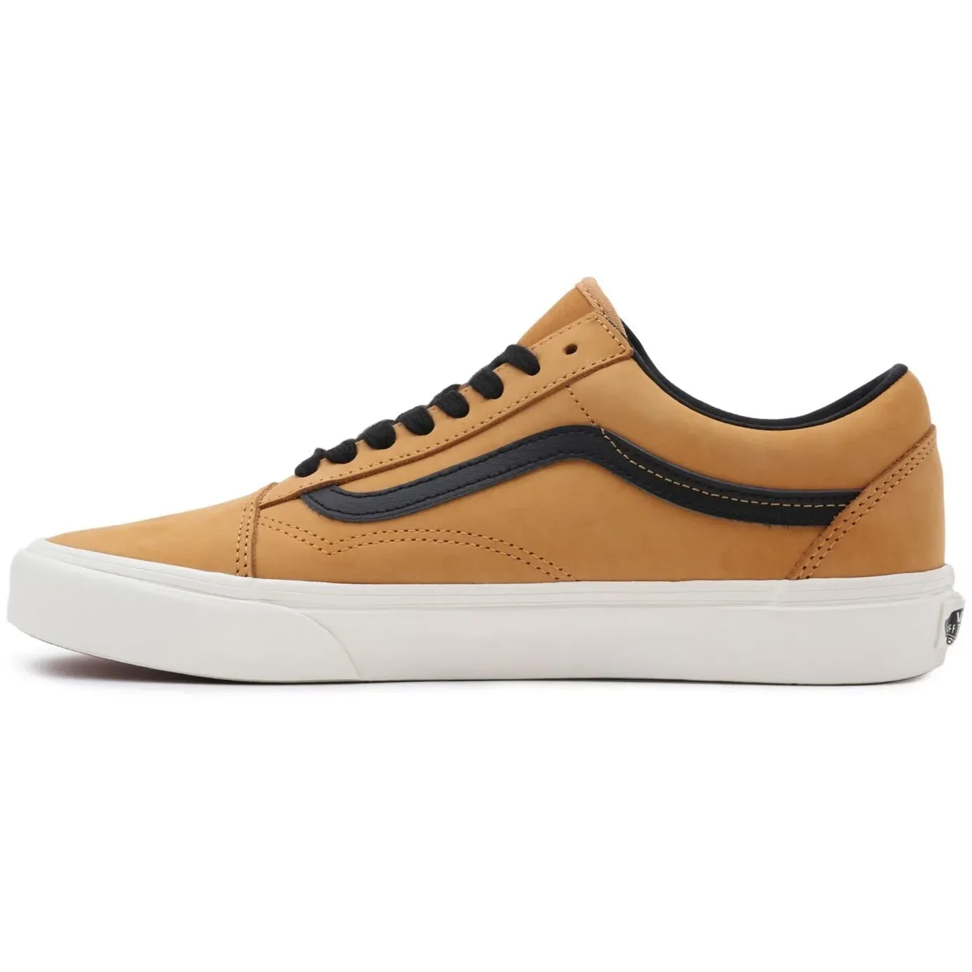 Vans Men's Old Skool Shoes - Nubuck Honey Gold / Black