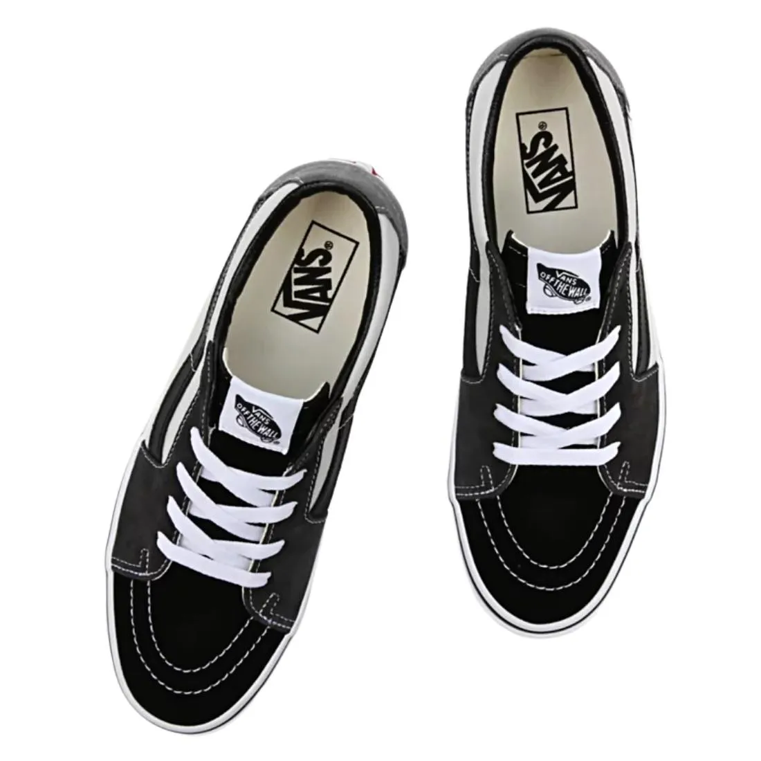 Vans Sk8-Low Skate Shoes - (Colourblock) Drizzle White