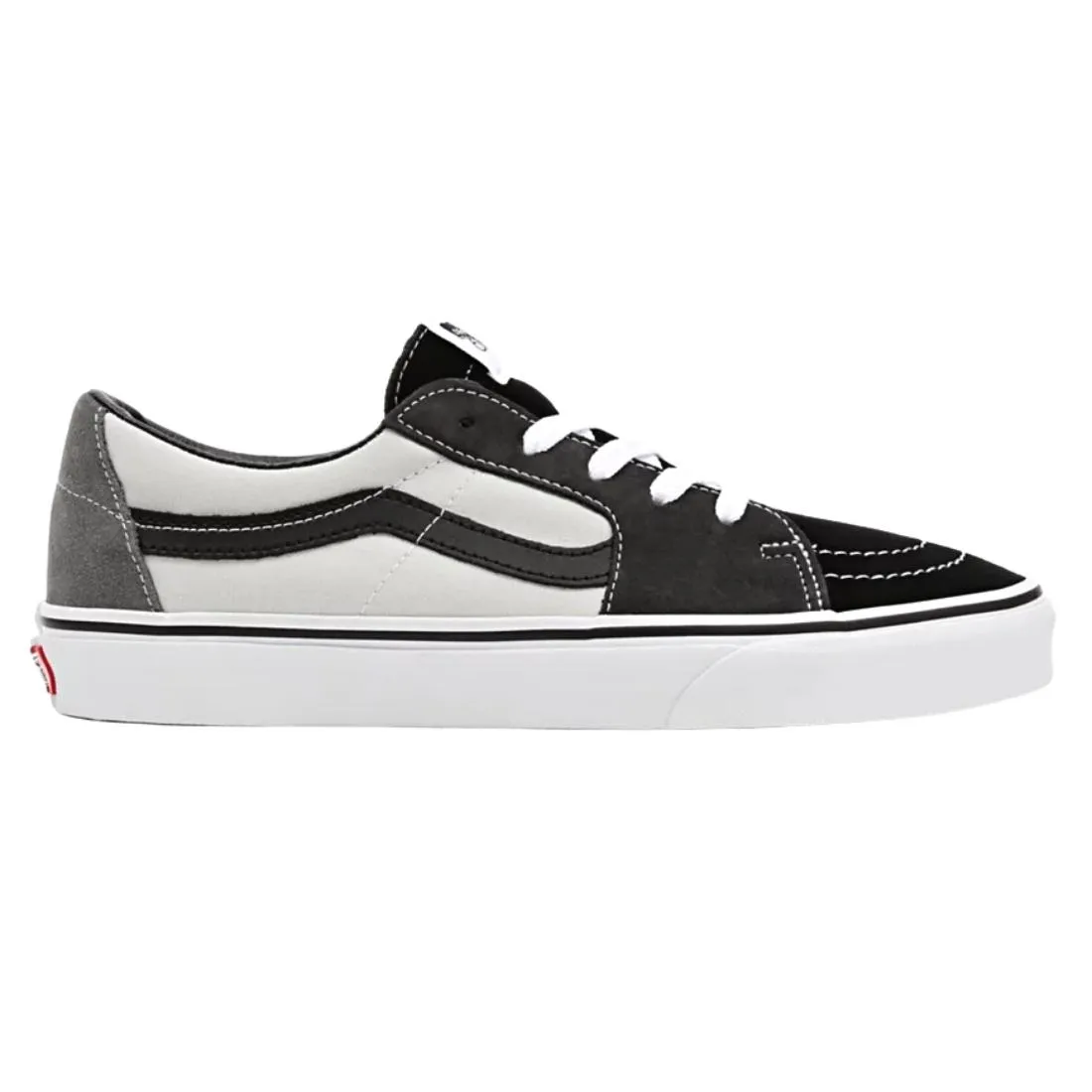 Vans Sk8-Low Skate Shoes - (Colourblock) Drizzle White