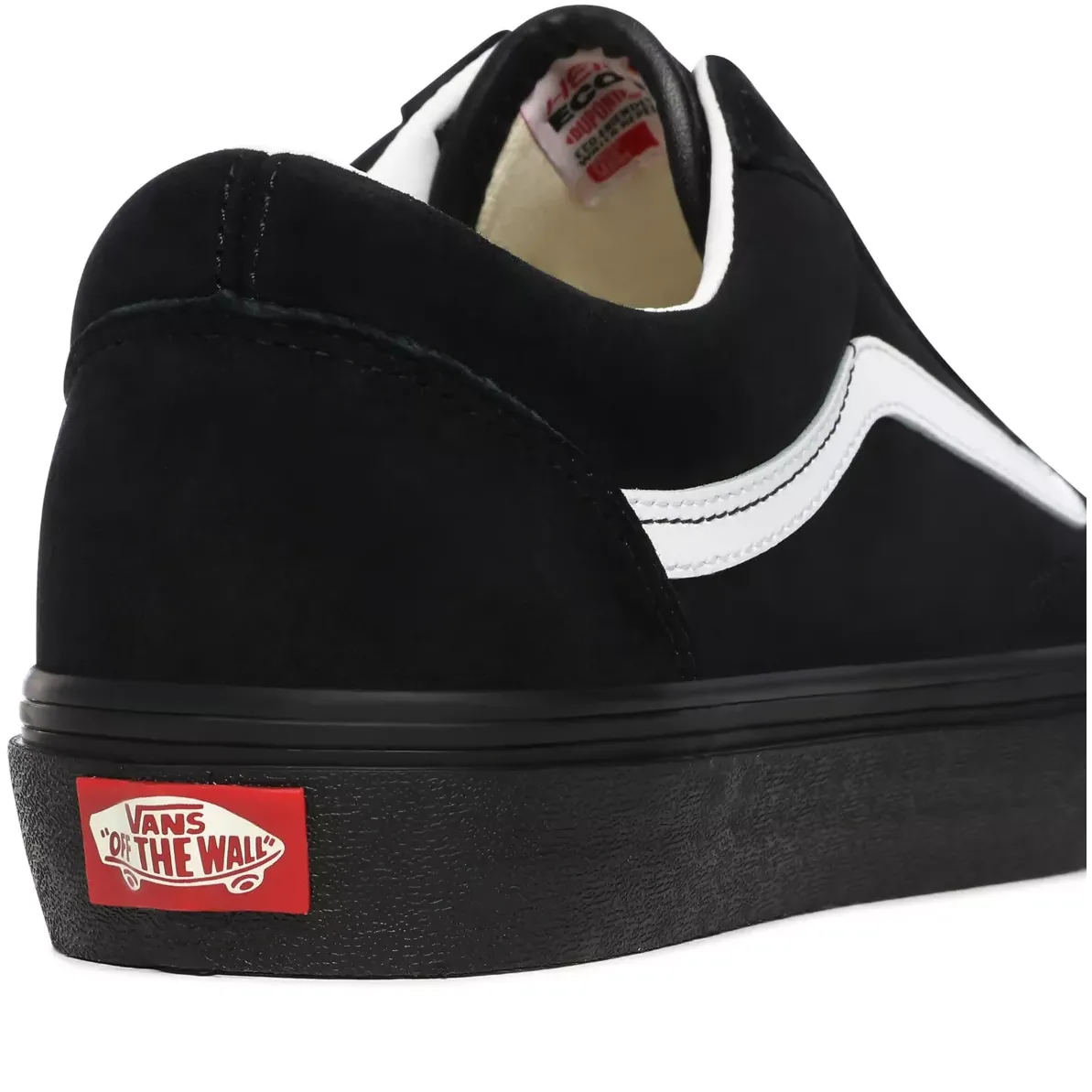 Vans Unisex Old Skool Pig Suede Shoes - Black / White