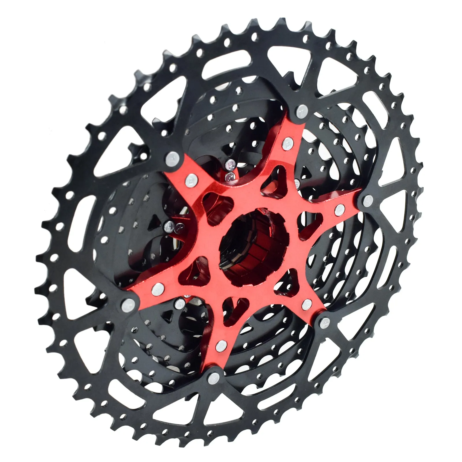 VG Sports Black 8/9/10/11/12 Speed Aluminum Bicycle Cassette