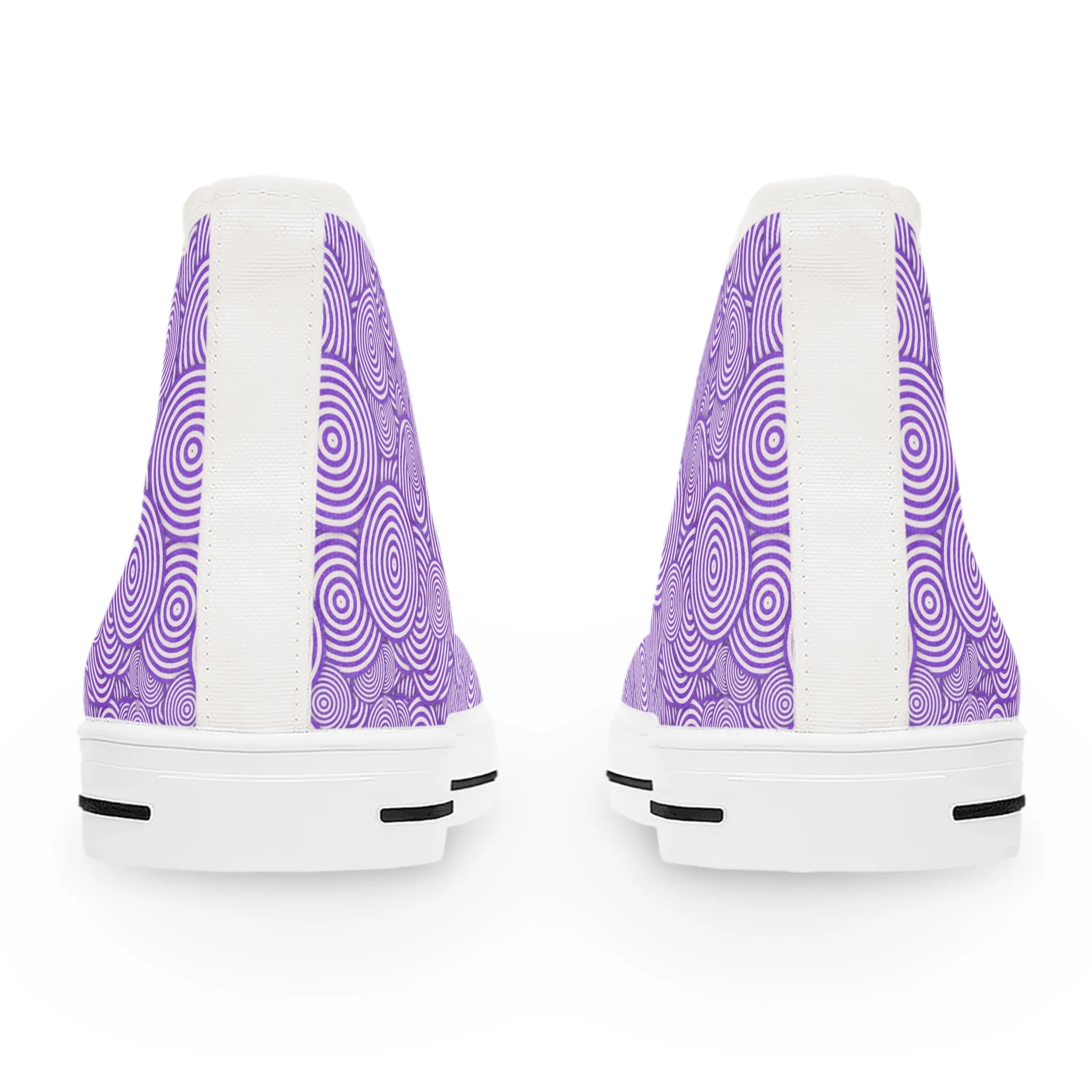 Violet Circle Women's High Top Sneakers