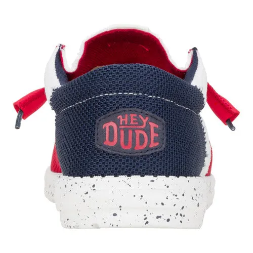 Wally Tri Varsity Mesh - Red/Navy