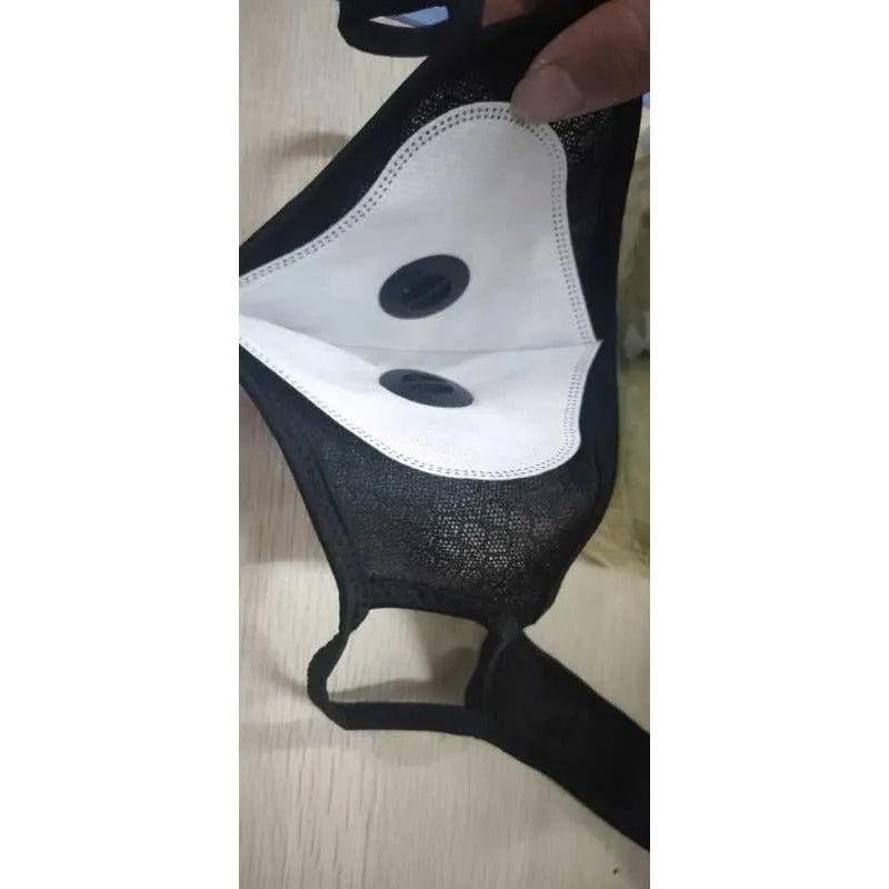 Washable and Reusable Sport Shield Exhalation Valve Mask With Velcro Closure-Clearance