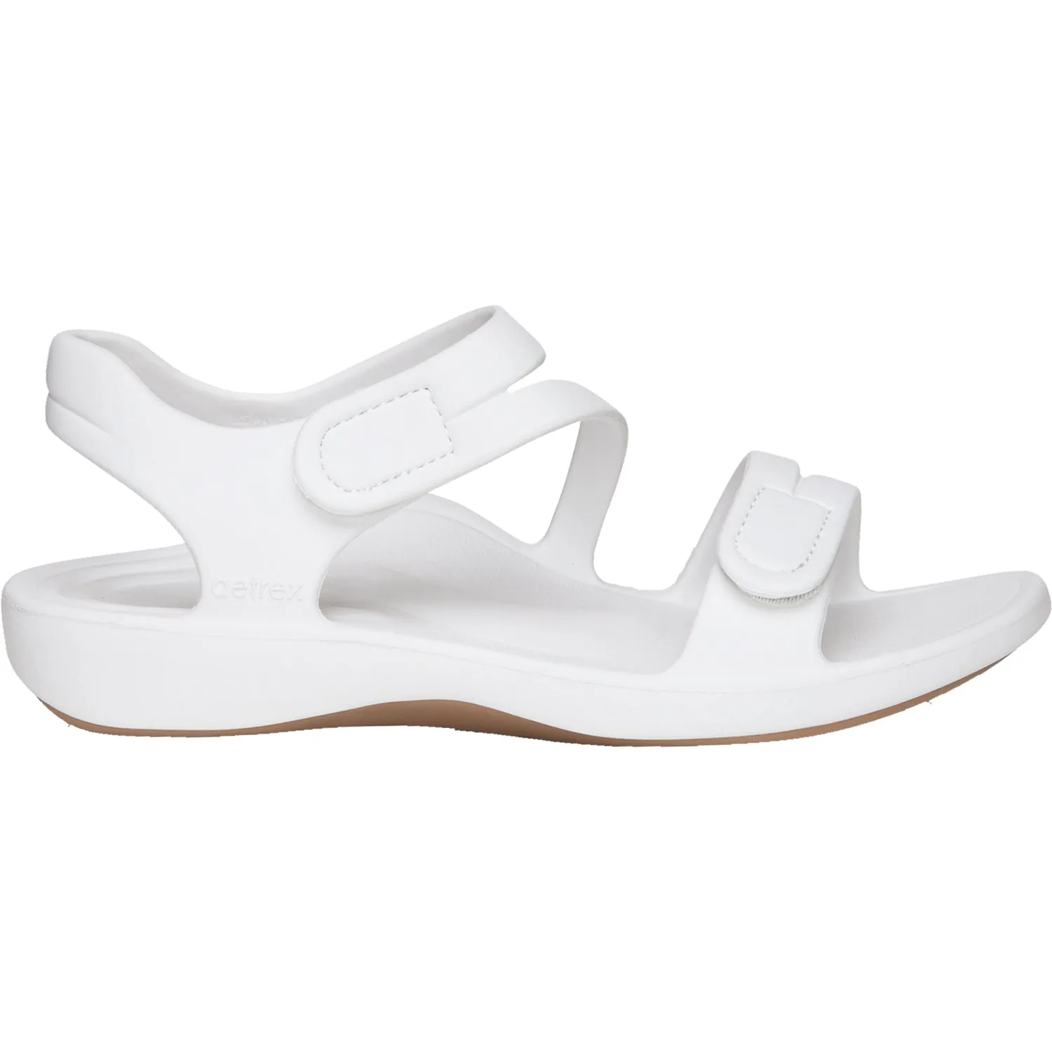 Women's Aetrex Jillian Sport White EVA