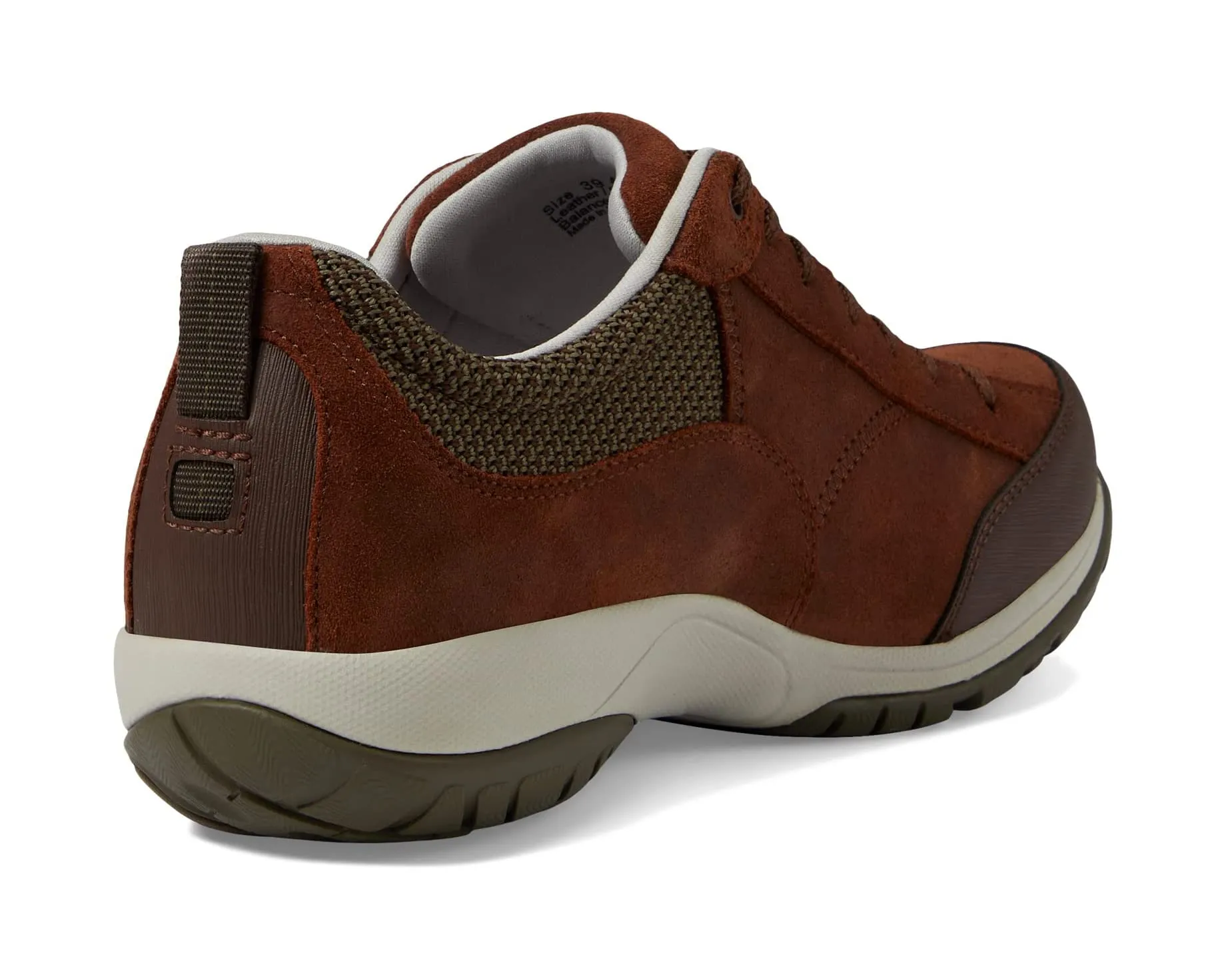 Women's Dansko | Paisley Suede Sport Inspired Walking Shoe | Brown