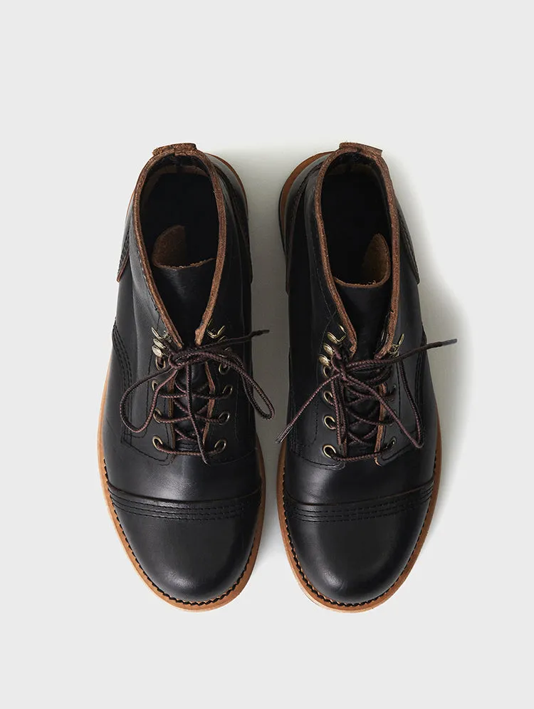 Work Boots Black[CHROMEXCEL BY HORWEEN]