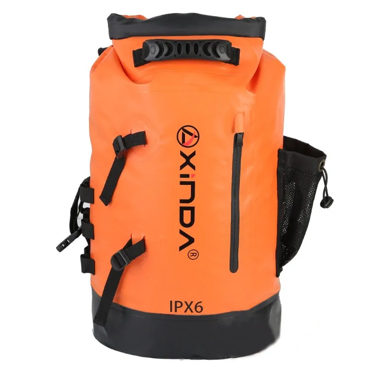 XINDA H-BAG03 30L Outdoor Waterproof Upstream Storage Shoulder Mountaineering Bag(Orange)