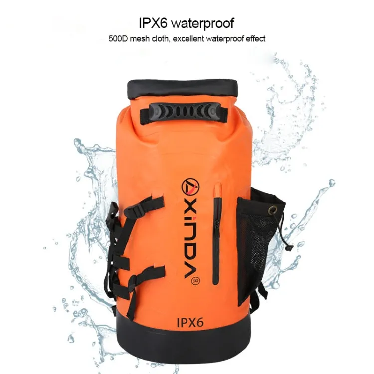 XINDA H-BAG03 30L Outdoor Waterproof Upstream Storage Shoulder Mountaineering Bag(Orange)