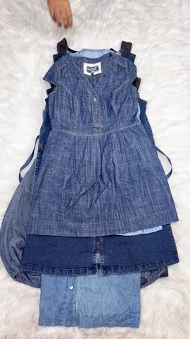 Y2K Nostalgia Allure Denim Dresses Ft. Miss Sixty - 10 Pieces ( BC-10-42 )